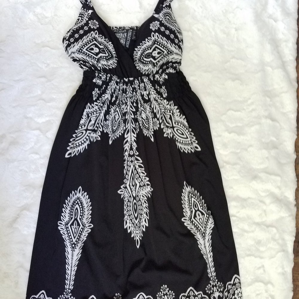Black Sun-dress (spaghetti strap)